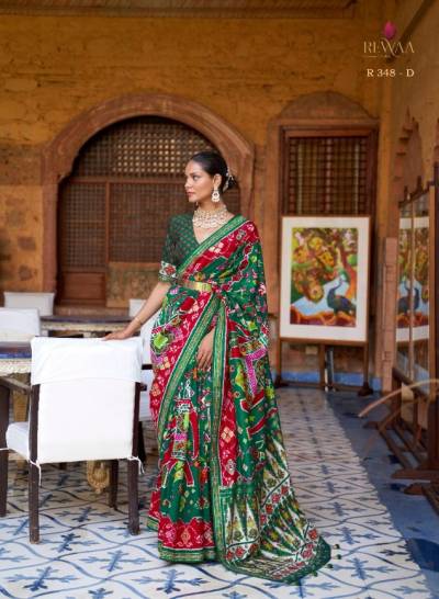 Heritage By Revaa Patola Silk Wedding Saree Collection